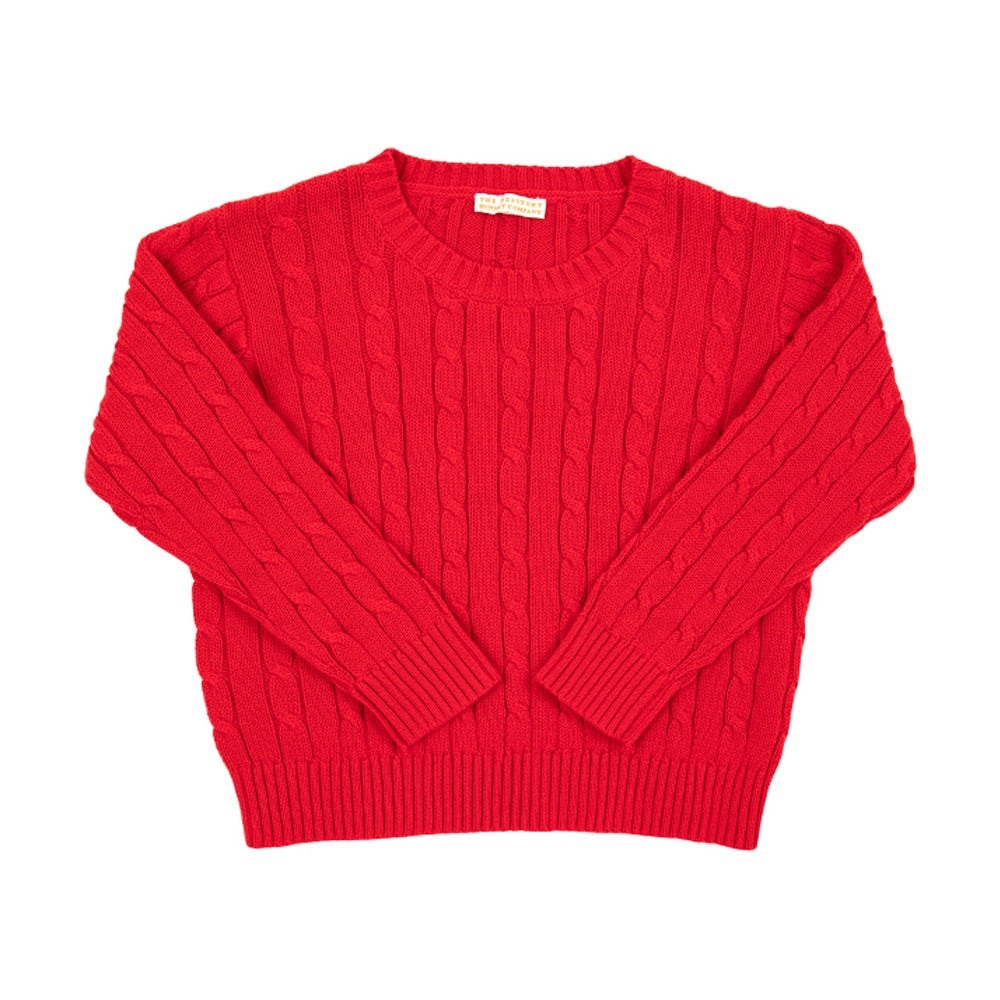 Beaufort Bonnet Crawford Crewneck Sweater  (Unisex) in Richmond Red 2T